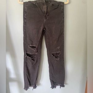 black American eagle jeans